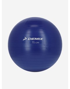 Мяч гимнастический с насосом Синий Demix