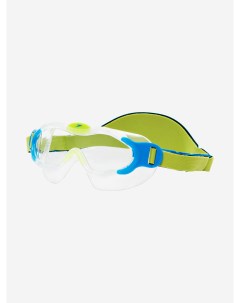 Очки маска для плавания детская Зеленый Speedo