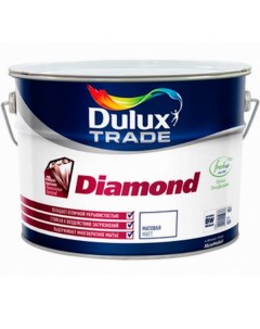 Краска Trade DIAMOND MATT 10л для стен и потолков белая BW Dulux