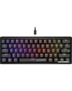 Клавиатура Alligator GK-315 (черный) Defender