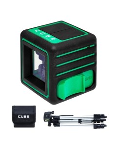 Лазерный нивелир Cube 3D Green Professional Edition A00545 Ada instruments