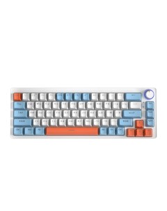 Проводная клавиатура ZA68 White Blue Orange TNT Yellow Cyberlynx