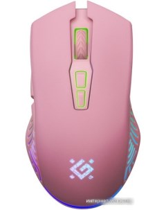Игровая мышь Pandora GM 502 розовый Defender