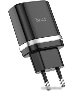 Сетевое зарядное C12Q Smart черный Hoco
