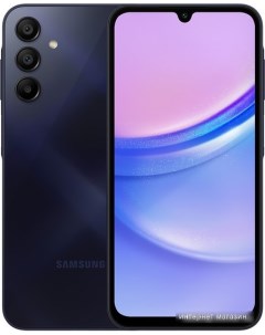 Смартфон Galaxy A15 8GB 256GB темно синий без Pay Samsung