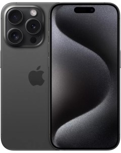 Смартфон iPhone 15 Pro 256GB черный титан Apple