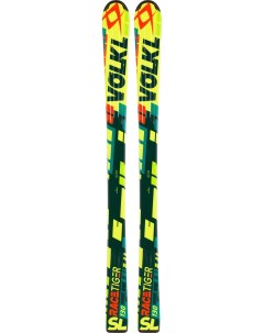 Горные лыжи с креплениями Jr Racetiger SL Yellow Flat кр M 4 5 Jr Volkl
