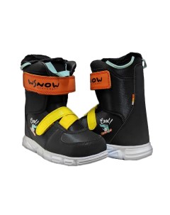 Ботинки сноубордические COOL KID Bk Ye Or Ws