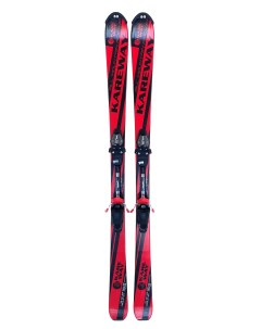 Горные лыжи с креплениями Kareway Black Red кр Snoway SX 10 Lightning
