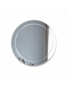 Зеркало с гравировкой 60х60 D 600 Алмаз-люкс