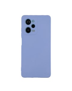 Чехол для Redmi Note 12 Pro 5G бампер АТ Silicone Case синий Digitalpart