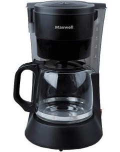 Капельная кофеварка MW 1650 BK Maxwell