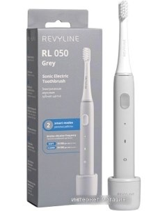Электрическая зубная щетка RL 050 серый Revyline
