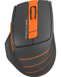 Мышь Fstyler FG30S серый оранжевый A4tech