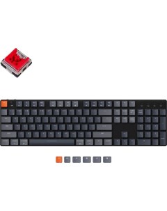Беспроводная клавиатура K5 SE RGB K5SE E1 RU Low Profile Optical Red Keychron