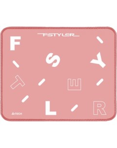 Коврик для мыши FStyler FP25 розовый A4tech