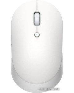 Мышь Mi Dual Mode Wireless Mouse Silent Edition WXSMSBMW02 белый Xiaomi