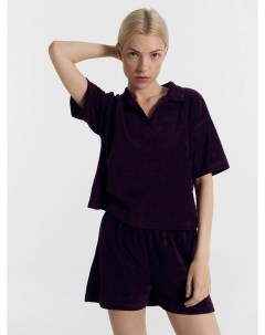 Комплект женский джемпер шорты фиолетовый Mark formelle