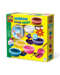 Набор для творчества Создай нарисуй наклейку на окно 00366 Ses creative