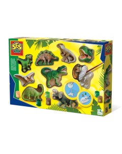 Набор для творчества из гипса Мир динозавров 01403 Ses creative