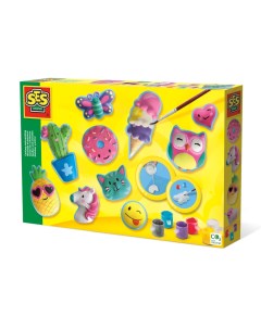 Набор для творчества из гипса Счастливые фигурки 01133 Ses creative