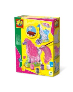 Набор для творчества из гипса Лошадь с гривой 3D форма 01272 Ses creative