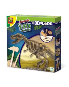 Набор игровой Explore Раскопать и собрать тираннозавра 25028 Ses creative