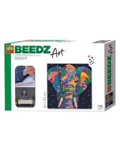Набор для творчества из термомозаики Beedz Art Слон 06012 Ses creative