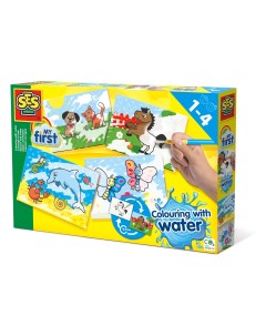Набор для творчества My first Мои первые раскраски водой 14421 Ses creative