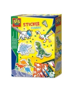 Набор для творчества Создай свою наклейку динозавра 14282 Ses creative
