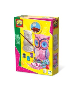 Набор для творчества из гипса Сова латексная 3D форма 01285 Ses creative