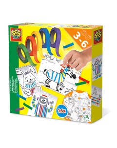 Набор для творчества Учусь приклеивать 14810 Ses creative