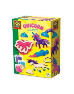 Набор теста для лепки в неоновых цветах и с блестками 00410 Ses creative