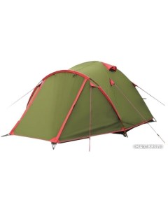 Треккинговая палатка TRAMP Camp 2 зеленый Tramp lite