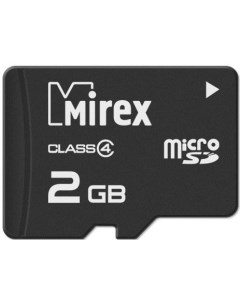 Карта памяти microSD Class 4 2GB 13612 MCROSD02 Mirex