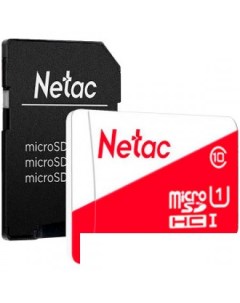 Карта памяти microSDXC NT02P500ECO 064G R Netac