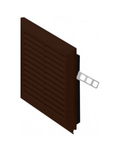 Вентиляционная решетка Classic T48BR 14x17 коричневый Awenta
