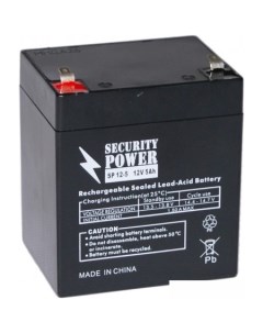 Аккумулятор для ИБП SP 12 5 F2 12В 5 А ч Security power