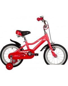 Детский велосипед Novara 14 2022 145ANOVARA CRL22 красный Novatrack