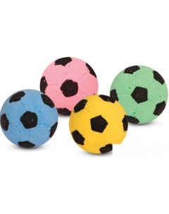 Игрушка для кошек Мяч футбольный 01N d 4 см 4 штуки Triol