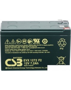 Аккумулятор для ИБП EVX1272 F2 12В 7 2 А ч Csb battery