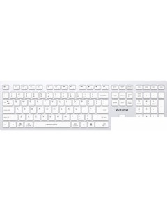 Клавиатура Fstyler FBX50C серебристый белый A4tech