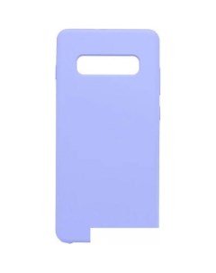 Чехол для телефона Liquid для Samsung Galaxy S10 plus светло фиолетовый Case