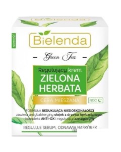 Крем для лица ночной регулирующий Зеленый чай 50 мл Bielenda