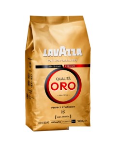 Кофе Qualita Oro в зернах 1000 г Lavazza