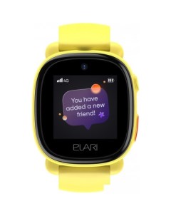 Детские умные часы KidPhone 4G Lite желтый Elari