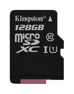 Карта памяти Canvas Select SDCS 128GBSP microSDXC 128GB Kingston
