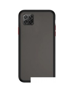 Чехол для телефона Acrylic для Huawei P40 lite Nova 6SE черный Case
