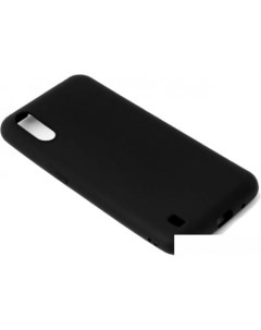 Чехол для телефона Matte для Samsung Galaxy M01 черный Case