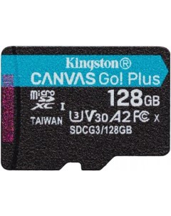 Карта памяти Canvas Go Plus microSDXC 128GB Kingston